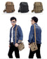 Unisex Canvas Crossbody Satchel Bag | Casual Single Shoulder Outdoor Travel Bag