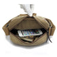 Unisex Canvas Crossbody Satchel Bag | Casual Single Shoulder Outdoor Travel Bag