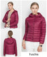 Women's Ultra Light Down Jacket – 90% Duck Down, Hooded, Slim Fit Parka