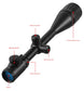 6-24X50AOE Tactical Rifle Scope - HD Optical Shockproof Scope with Red/Green Illuminated Reticle