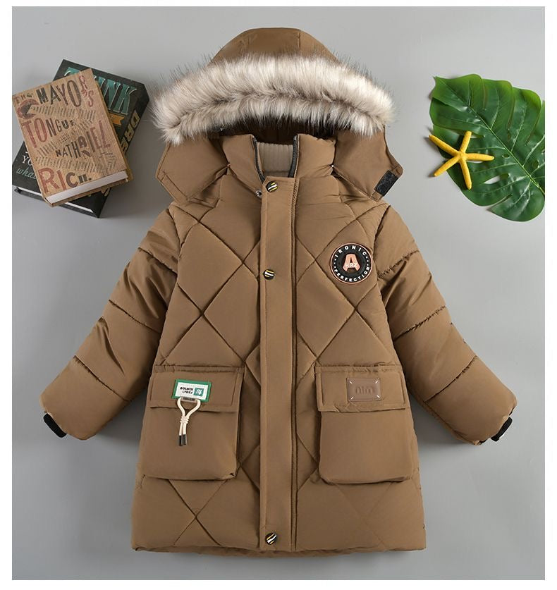 Children's Winter Coat - Hooded Cotton Padded Jacket | Kids Warm Outerwear