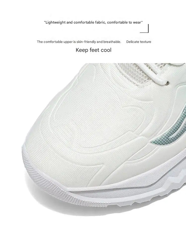 Trendy Casual Athletic Sneakers - Premium Comfort Sports Shoes with Wave Design