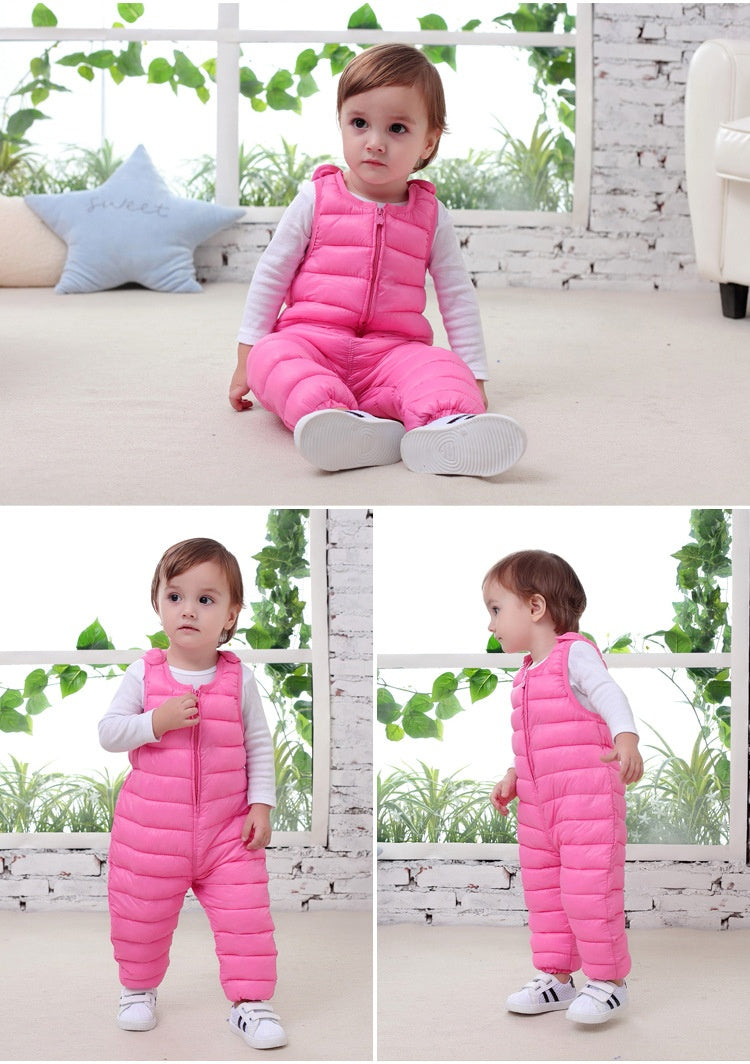 Kids Cotton Suspender Jumpsuit | Fashionable Romper for Toddlers & Small Children