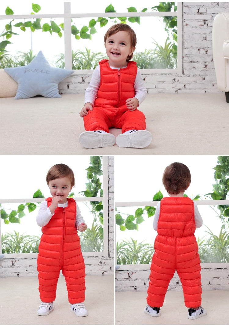 Kids Cotton Suspender Jumpsuit | Fashionable Romper for Toddlers & Small Children