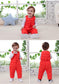 Kids Cotton Suspender Jumpsuit | Fashionable Romper for Toddlers & Small Children