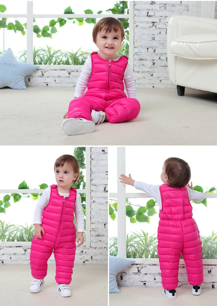 Kids Cotton Suspender Jumpsuit | Fashionable Romper for Toddlers & Small Children