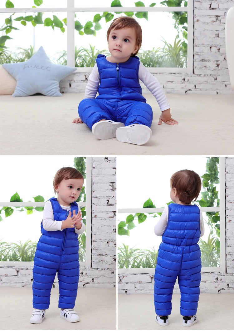 Kids Cotton Suspender Jumpsuit | Fashionable Romper for Toddlers & Small Children