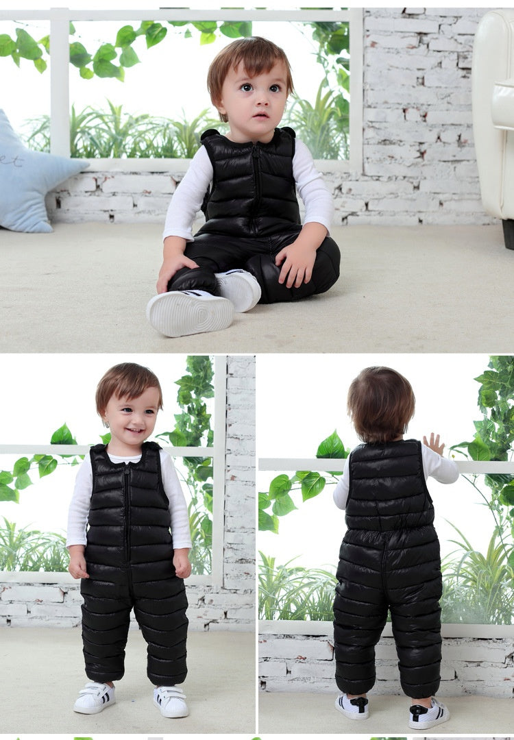 Kids Cotton Suspender Jumpsuit | Fashionable Romper for Toddlers & Small Children