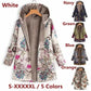Women's Floral Print Fur Hooded Vintage Coat | Plus Size S-5XL Winter Jacket BEYOND INTERNATIONAL TRADE