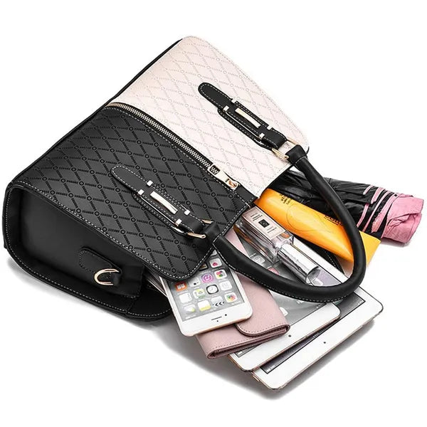 Women Fashion Leather Purses and Handbags Ladies Top Handle Satchel Shoulder Totes Crossbody Bags