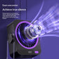 Rechargeable USB Desk Fan | 5-Speed Quiet Portable Fan with Cooling & Digital Display