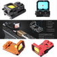 Tactical Reflex Sight Red Green Lighting Reticle Holographic Projected Red Dot Sight Airgun Scope Hunting 11mm/20mm Rail Mount