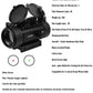Tactical Reflex Sight Red Green Lighting Reticle Holographic Projected Red Dot Sight Airgun Scope Hunting 11mm/20mm Rail Mount