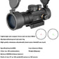 Tactical Reflex Sight Red Green Lighting Reticle Holographic Projected Red Dot Sight Airgun Scope Hunting 11mm/20mm Rail Mount