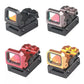 Tactical Reflex Sight Red Green Lighting Reticle Holographic Projected Red Dot Sight Airgun Scope Hunting 11mm/20mm Rail Mount