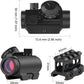Tactical Reflex Sight Red Green Lighting Reticle Holographic Projected Red Dot Sight Airgun Scope Hunting 11mm/20mm Rail Mount