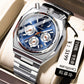 Men's Retro Waterproof Luminous Quartz Watch | Steel Band Casual Wristwatch P897