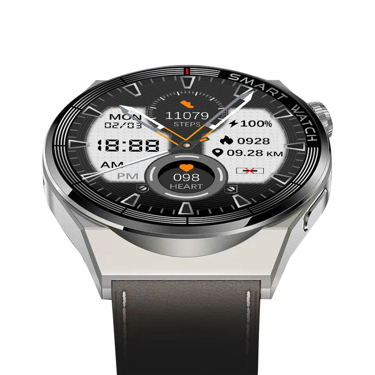 Smartwatch with Bluetooth Calling, Voice Recording & Multi-Sport Modes