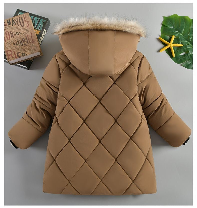 Children's Winter Coat - Hooded Cotton Padded Jacket | Kids Warm Outerwear