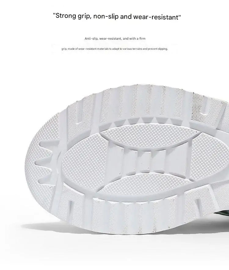 Trendy Casual Athletic Sneakers - Premium Comfort Sports Shoes with Wave Design