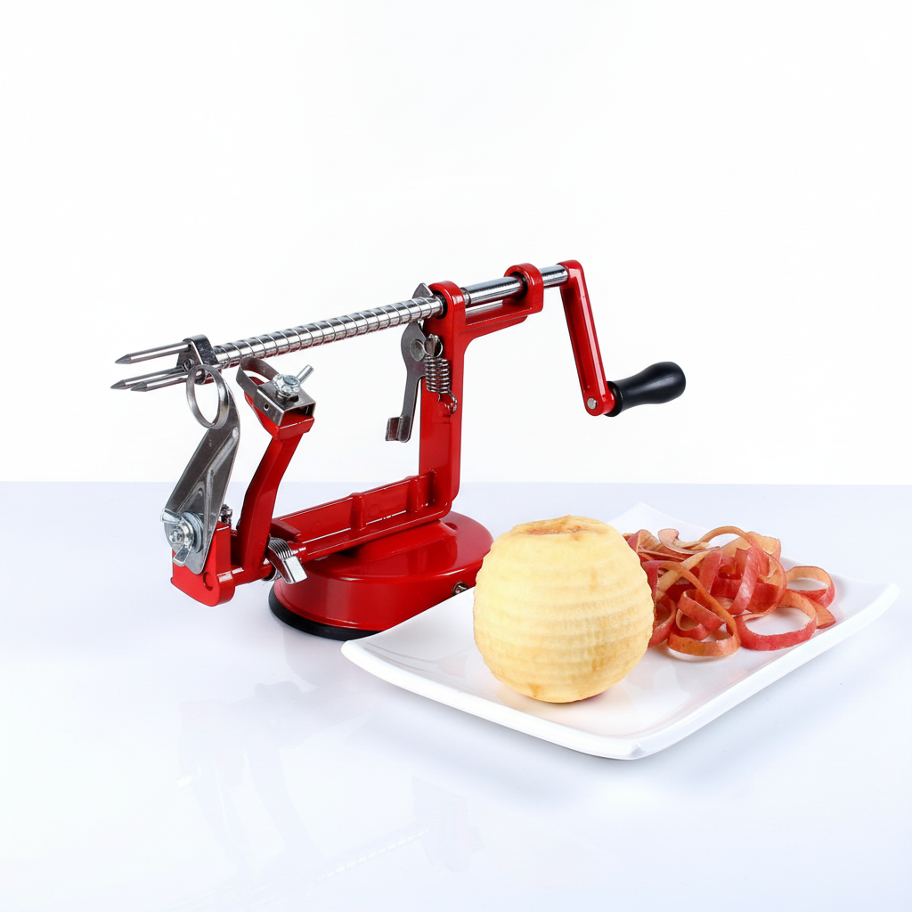 Premium 3-in-1 Apple Peeler Corer Slicer - Professional Stainless Steel Fruit Peeling Machine