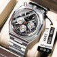 Men's Retro Waterproof Luminous Quartz Watch | Steel Band Casual Wristwatch P897
