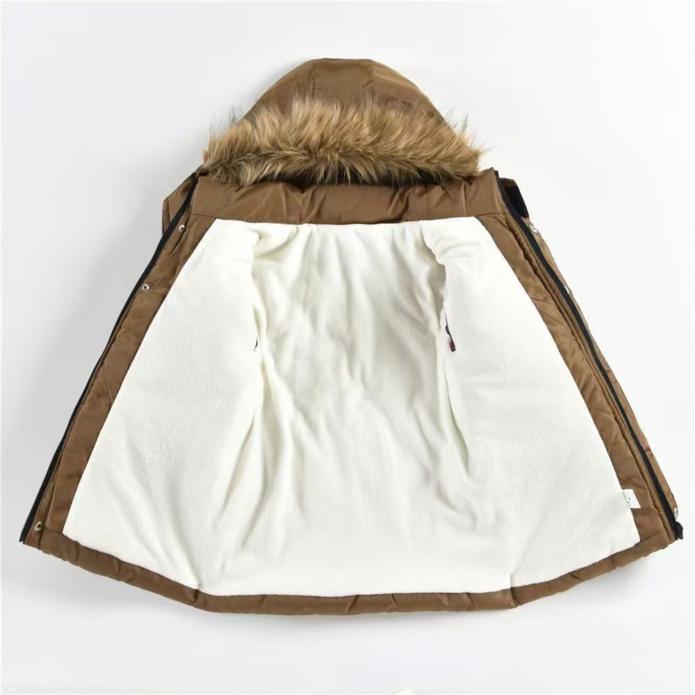 Children's Winter Coat - Hooded Cotton Padded Jacket | Kids Warm Outerwear