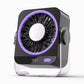Rechargeable USB Desk Fan | 5-Speed Quiet Portable Fan with Cooling & Digital Display