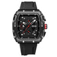 RuiGe Men's Outdoor Barrel-Shaped Fashion Wristwatch | Slim 10mm Design