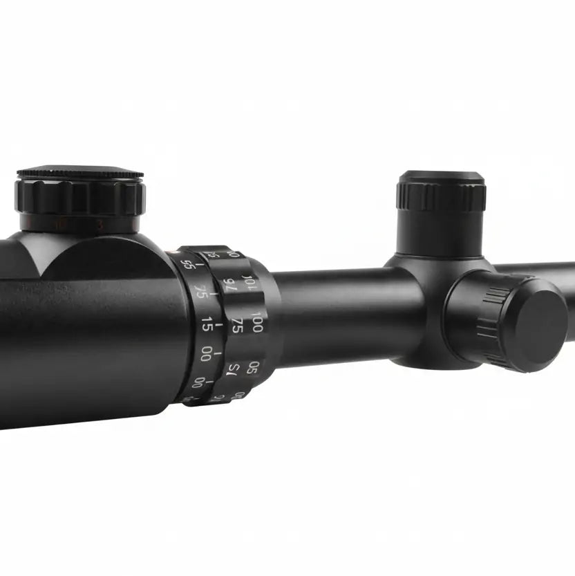 6-24X50AOE Tactical Rifle Scope - HD Optical Shockproof Scope with Red/Green Illuminated Reticle