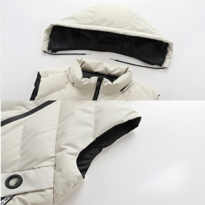 Unisex Puffer Vest - Sleeveless Thicken Down Jacket | Warm Winter Vest