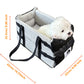 3-in-1 Leather Pet Carrier Bag | Dog Bed, Cat Carrier & Car Seat Mat for Pets 2–5kg