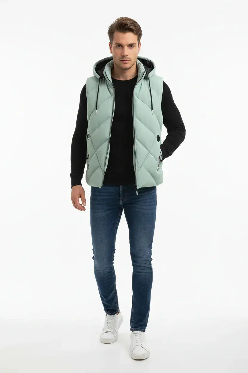 Unisex Puffer Vest - Sleeveless Thicken Down Jacket | Warm Winter Vest BEYOND INTERNATIONAL TRADE