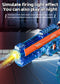 Electric Water Battle Gun – Auto Squirt Pistol with LED Light & 500ml Drum Tank