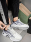 Trendy Casual Athletic Sneakers - Premium Comfort Sports Shoes with Wave Design