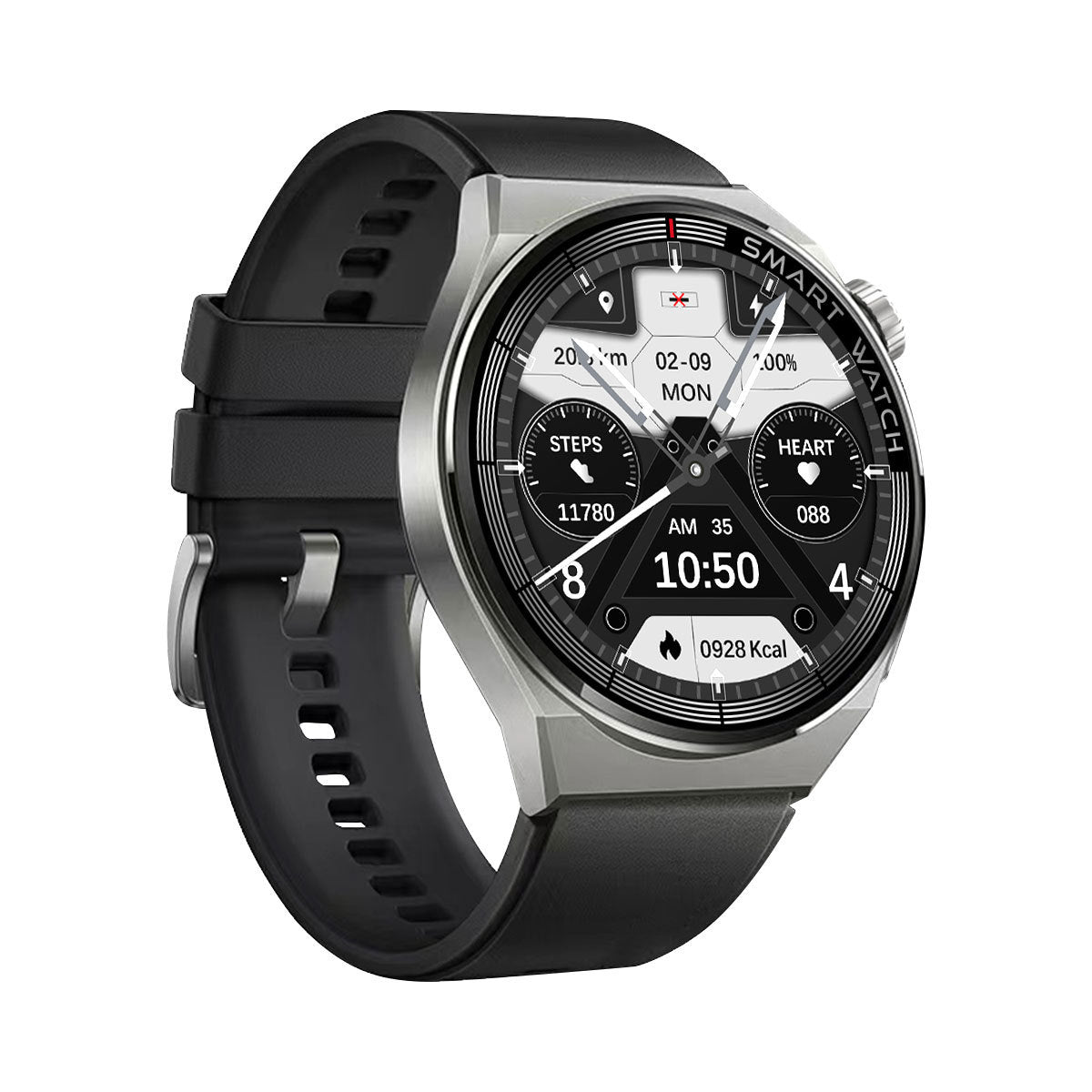 Smartwatch with Bluetooth Calling, Voice Recording & Multi-Sport Modes