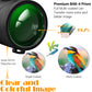 10x42 HD High Power Monocular Telescope - Portable Outdoor Professional Grade for Concerts, Fishing & Bird Watching
