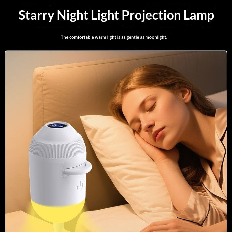 Galaxy Star Projector Night Light - Planet LED Projection Lamp for Bedroom Romantic Decor
