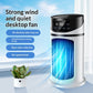 USB Mini Air Cooler Fan - Portable Desktop Cooling Fan with 6 Speed Settings