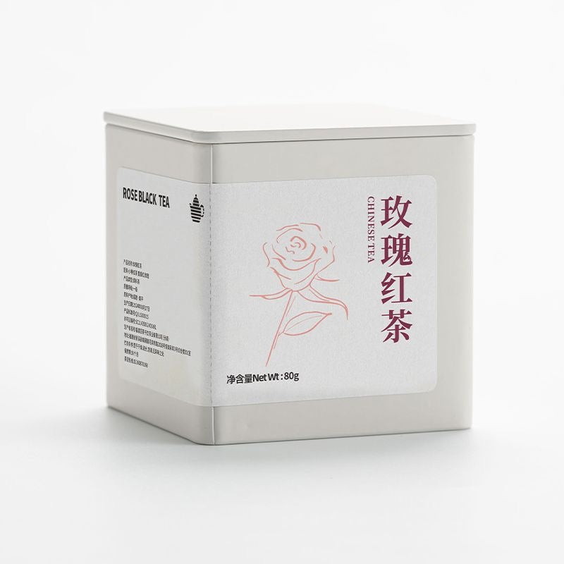 Premium Rose Black Tea - Floral Infused Loose Leaf