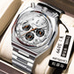 Men's Retro Waterproof Luminous Quartz Watch | Steel Band Casual Wristwatch P897