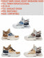 Chunky Platform Elevator Sneakers - Retro Style Height Increasing Shoes 6-10CM BEYOND INTERNATIONAL TRADE