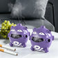 Koffing Multi-Functional Desktop Ornament, 3-in-1 Incense Burner, Ashtray & Storage Box, Cute Cartoon Figurine Home Decor Gift