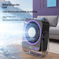 Rechargeable USB Desk Fan | 5-Speed Quiet Portable Fan with Cooling & Digital Display