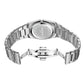 Men's Ultra-Thin Quartz Watch - Stainless Steel Butterfly Clasp, Calendar & Weekday Display