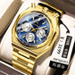 Men's Retro Waterproof Luminous Quartz Watch | Steel Band Casual Wristwatch P897