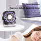 Rechargeable USB Desk Fan | 5-Speed Quiet Portable Fan with Cooling & Digital Display