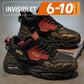 Breathable athletic height-increasing sneakers mesh design for gym running
